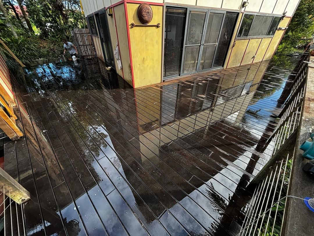 Hardwood Walkway