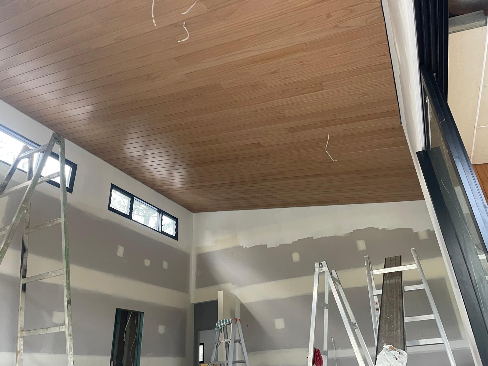 Timber-Lined Ceiling