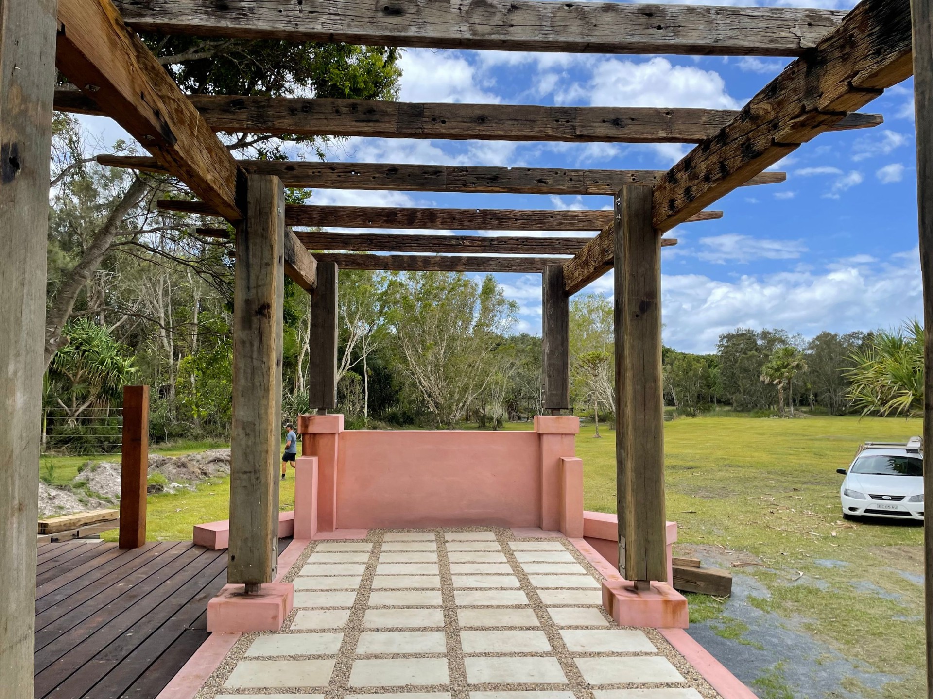 Recycled Timber Pergola