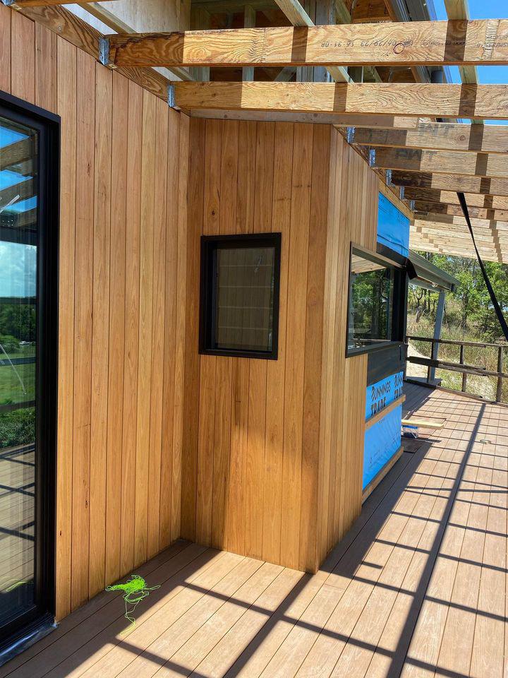 Timber Cladding & Deck Framing